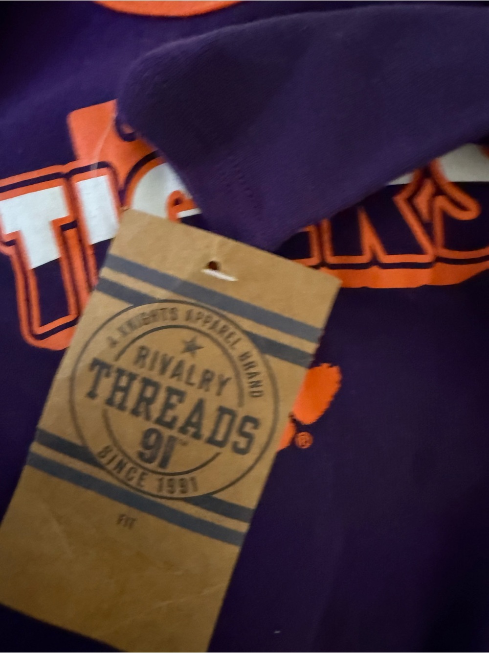 NWT Rivalry Threads Clemson Tigers Romper - Picture 7 of 9